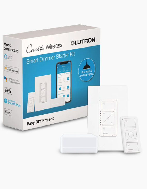 Lutron Caseta Smart Lighting Dimmer Switch Starter Kit