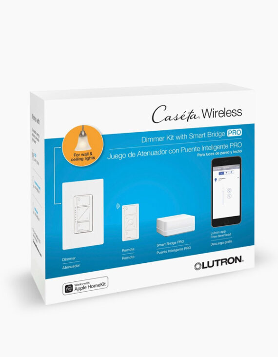 Lutron Caseta Wireless Dimmer Kit with Smart Bridge PRO