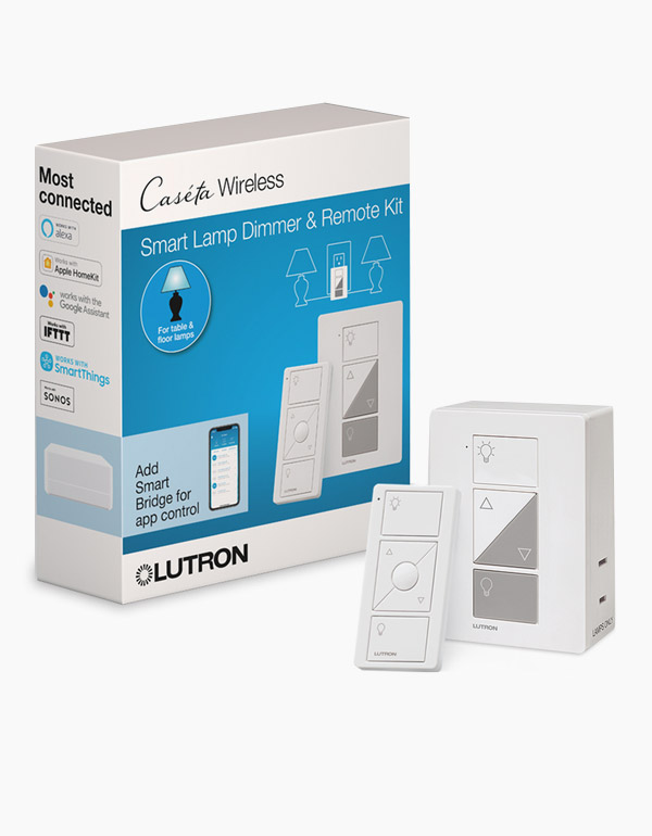 Lutron Caseta Lamp Dimmer Switch with Remote