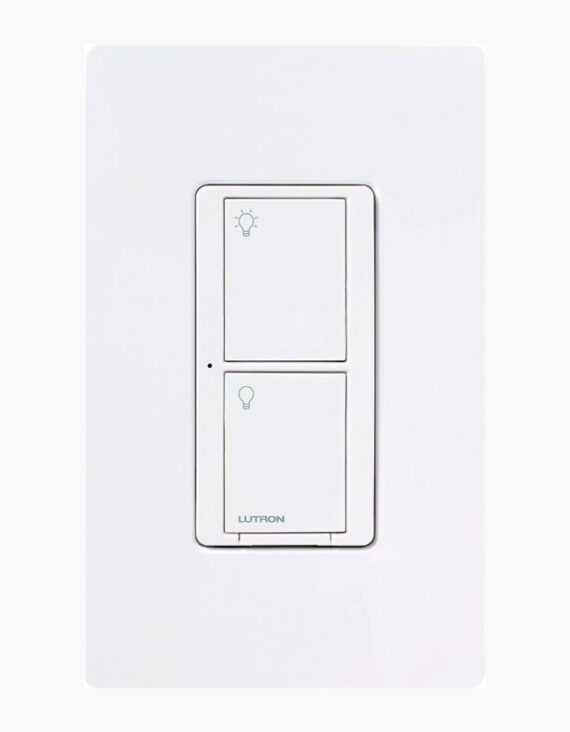 Lutron Caseta Light and Fan Switch with wallplate