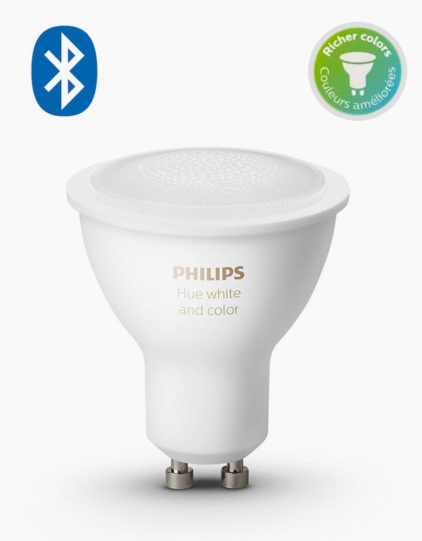 Philips Hue White & Colour Ambiance GU10 Bulb