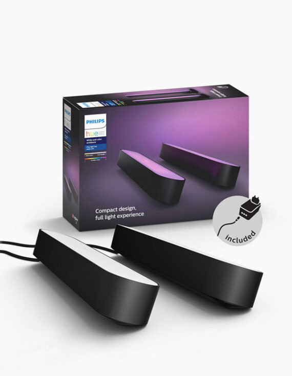 Philips Hue Play Light Bar Black Double Pack