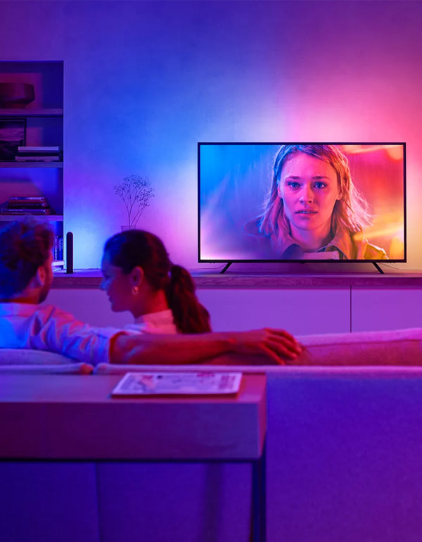 Philips Hue Tira Led Inteligente Wifi Gradient Para Tv 55