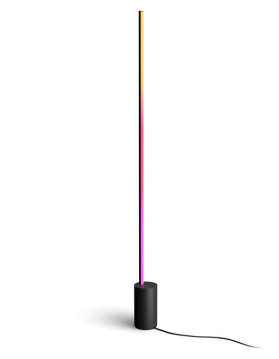 philips hue white and colour ambiance signe gradient floor lamp black