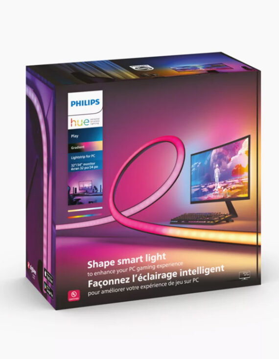 Philips Hue Play Gradient Lightstrip for PC 24-27 inch