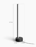 Philips Hue White and Colour Ambiance Signe Gradient Table Lamp Black