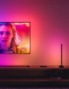 Philips Hue White and Colour Ambiance Signe Gradient Table Lamp Black